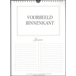 Kalender blanco